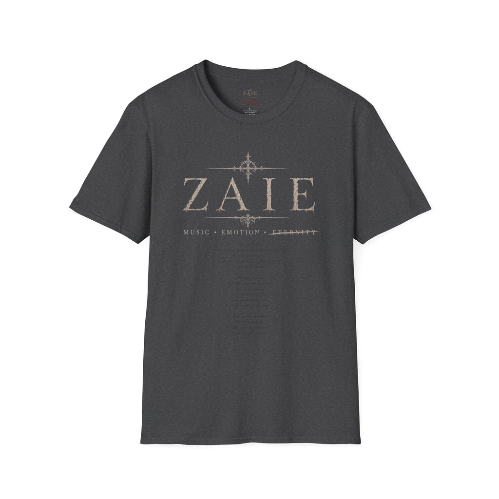 T-Shirt — Custom Memorial Photo Poem Back Print (Personalized Name & Verse)