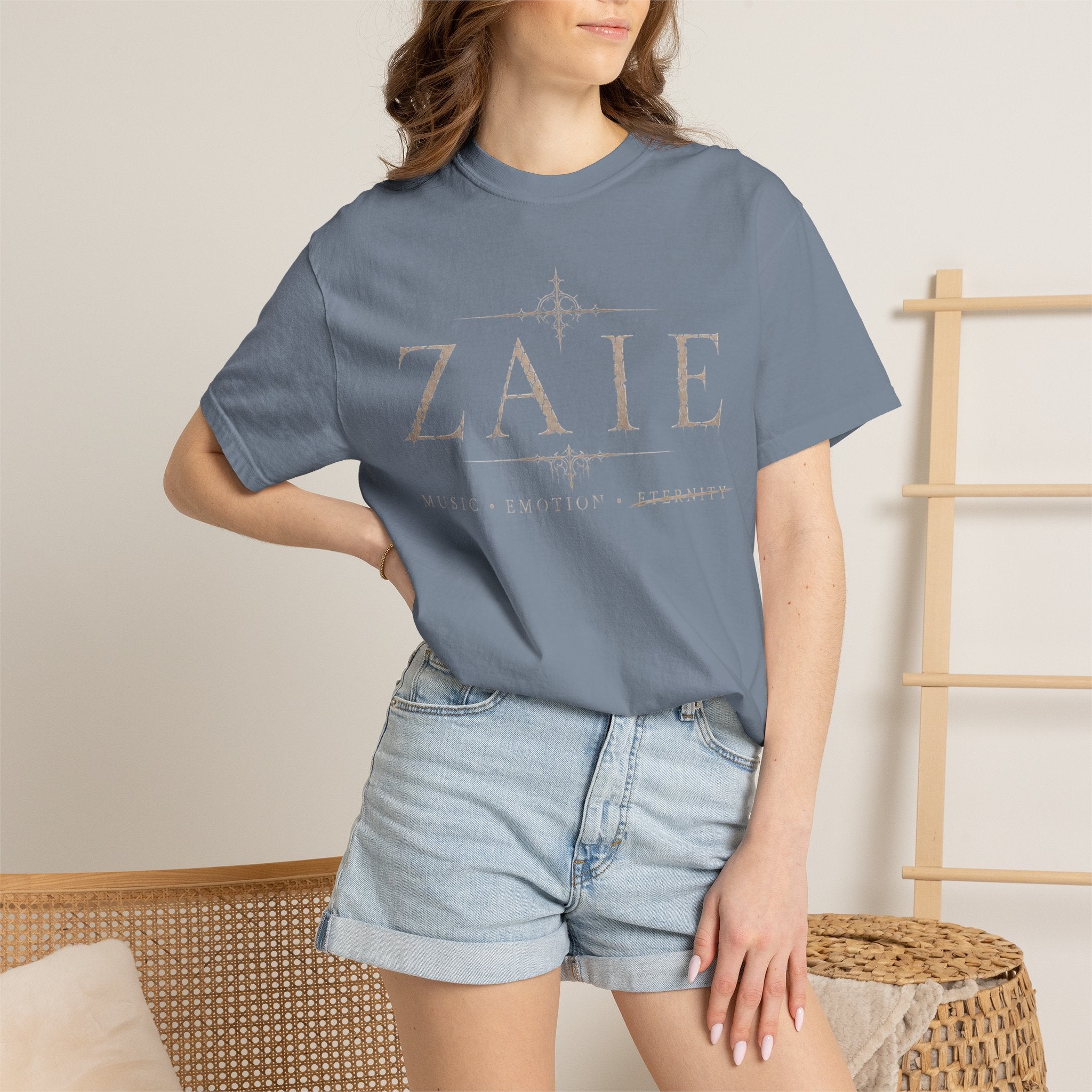 ZAIE Graphic T-Shirt — Lyric Art Band Tee