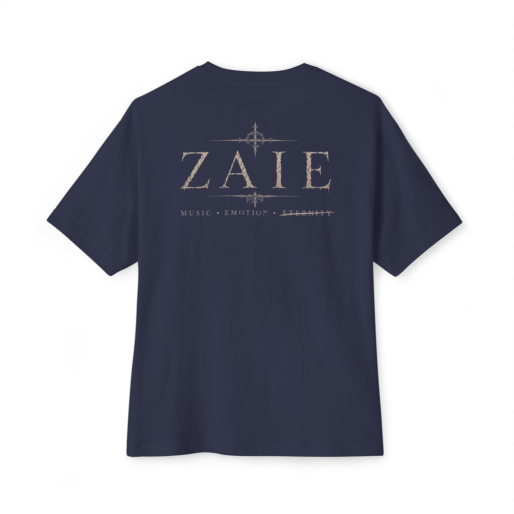 ZAIE Artistic Photo Graphic Tee — Vintage Poem Design