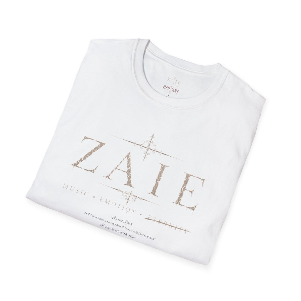 T-Shirt — Custom Memorial Photo Poem Back Print (Personalized Name & Verse)
