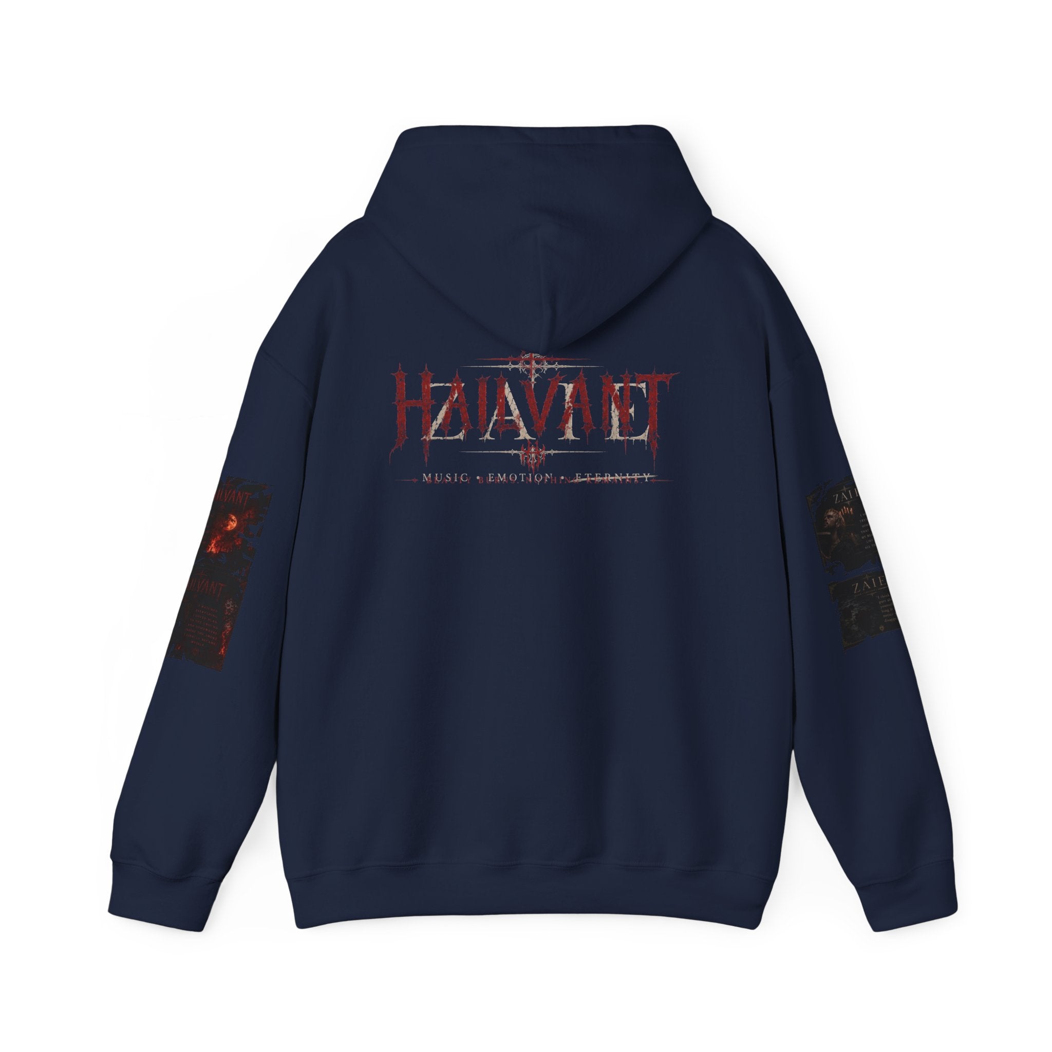 Hoodie — Hailvant & Zaie Dual-Quote Hoodie (Quotes from Both Sides)