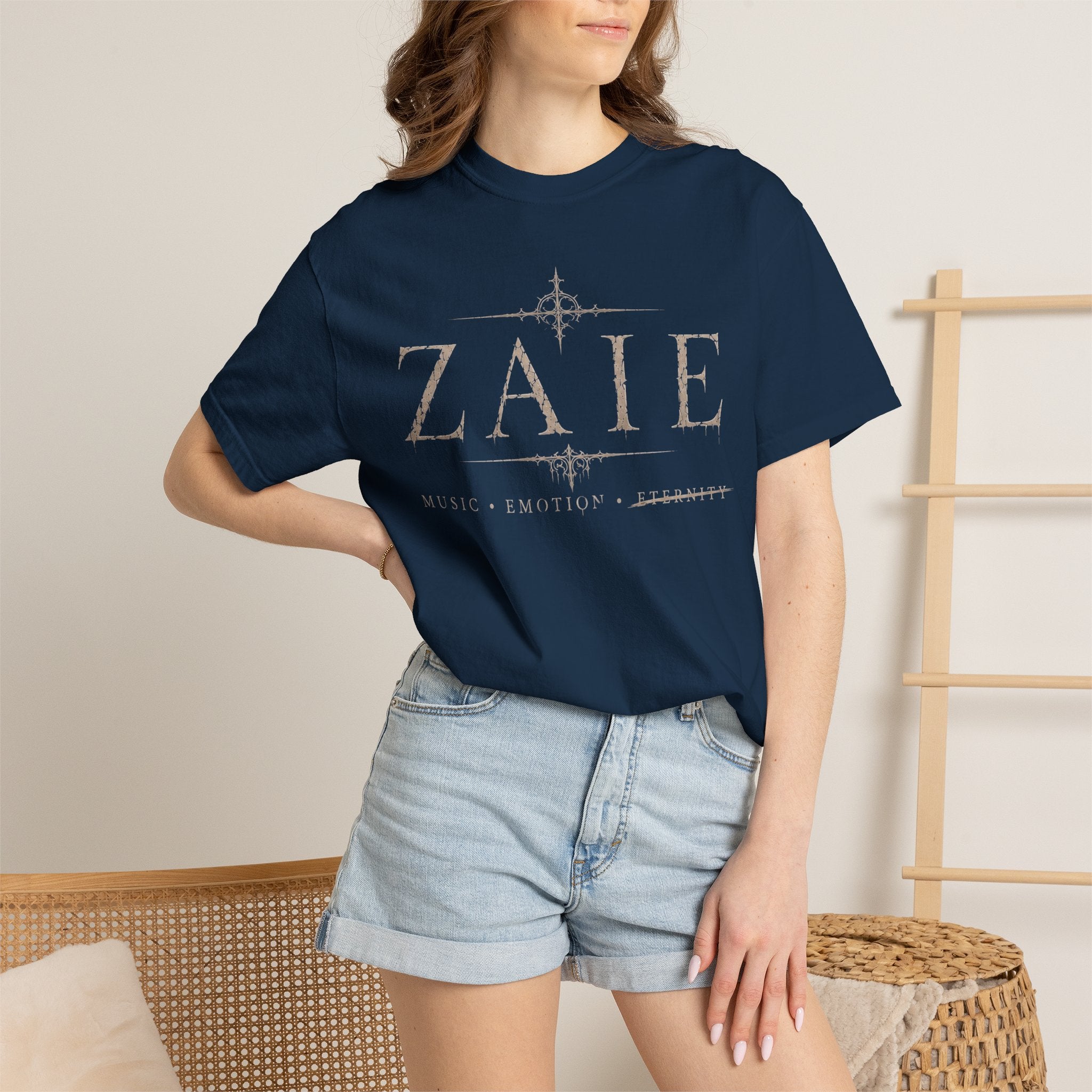 ZAIE Graphic T-Shirt — Lyric Art Band Tee