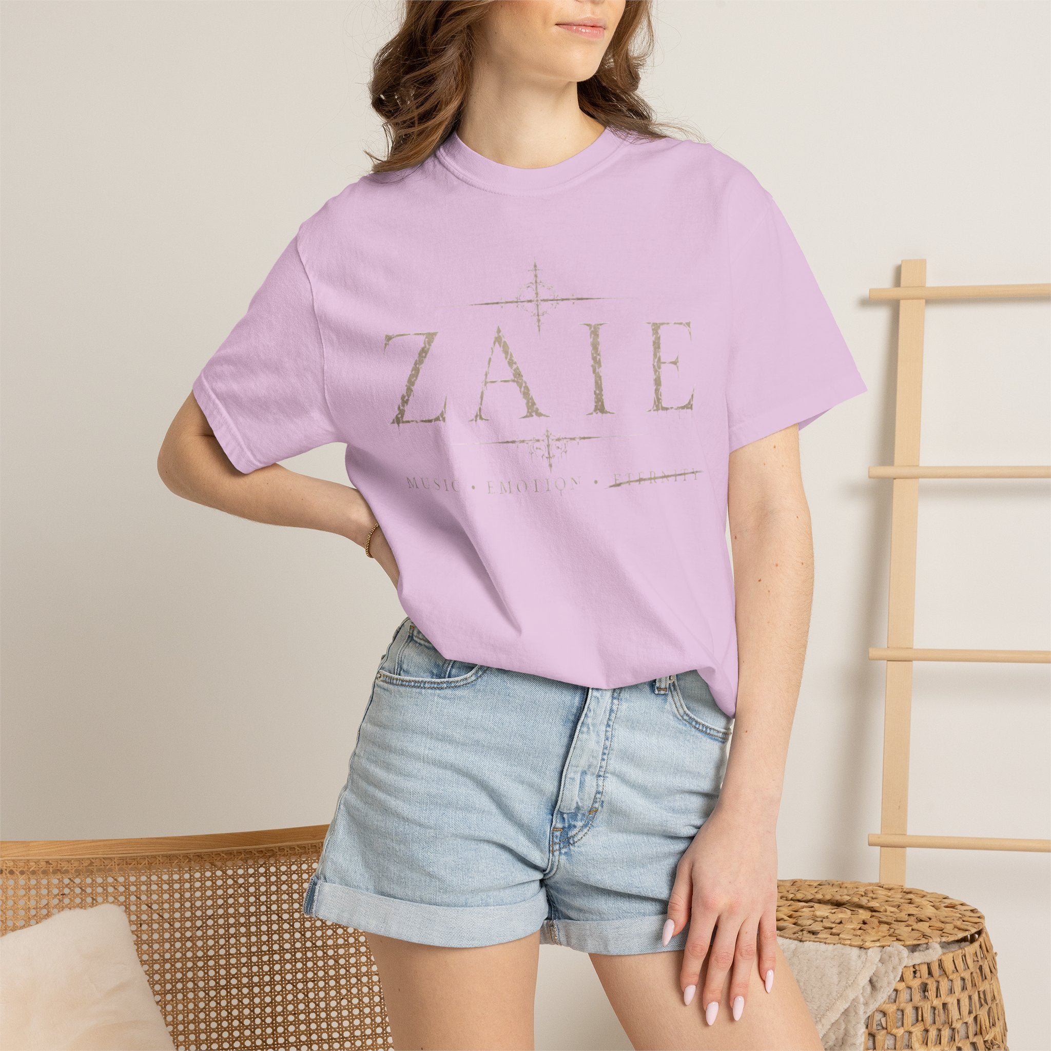ZAIE Graphic T-Shirt — Lyric Art Band Tee