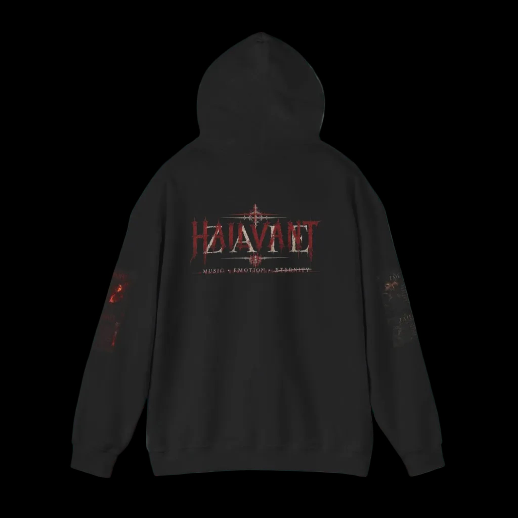 Hoodie — Hailvant & Zaie Dual-Quote Hoodie (Quotes from Both Sides)