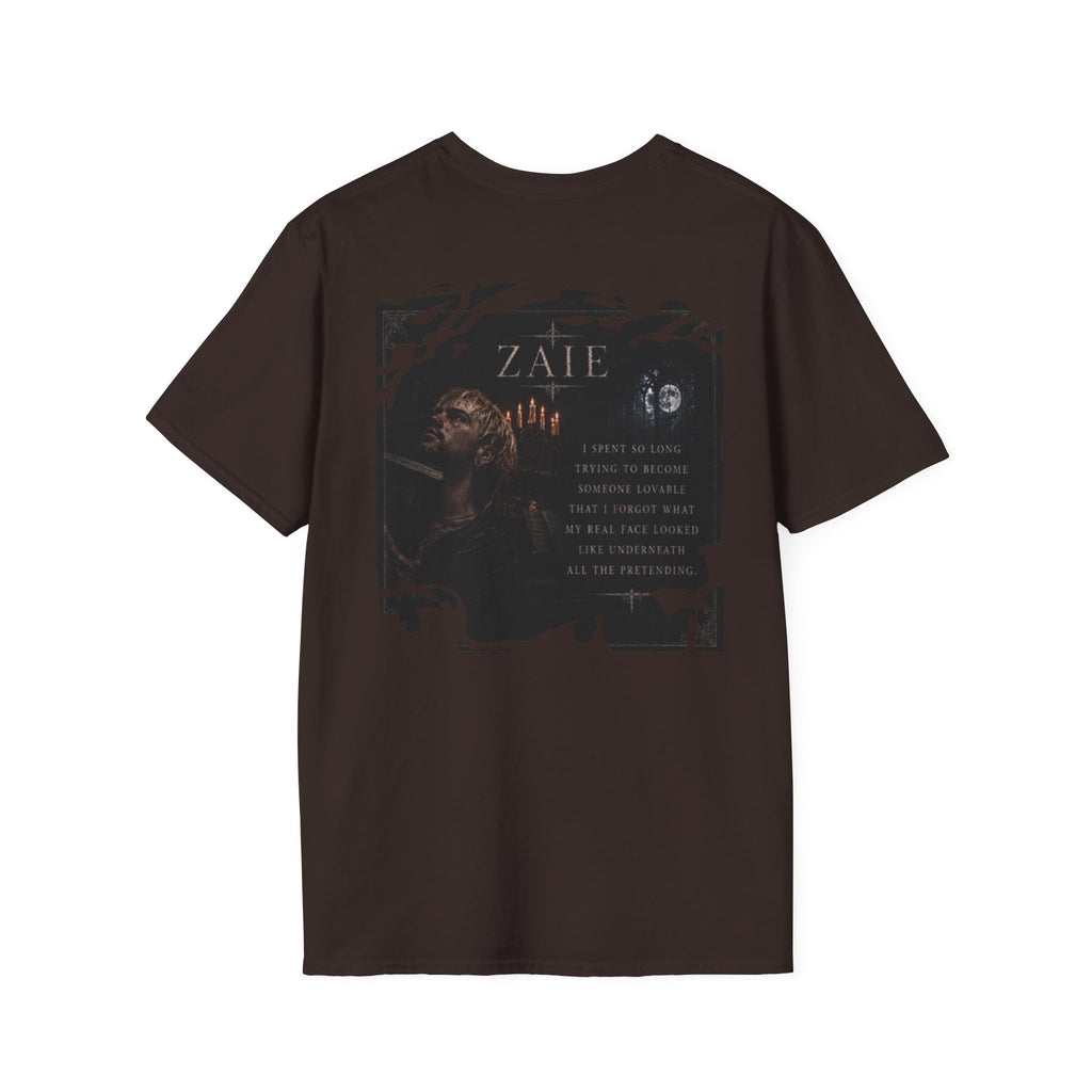 T-Shirt — Custom Memorial Photo Poem Back Print (Personalized Name & Verse)