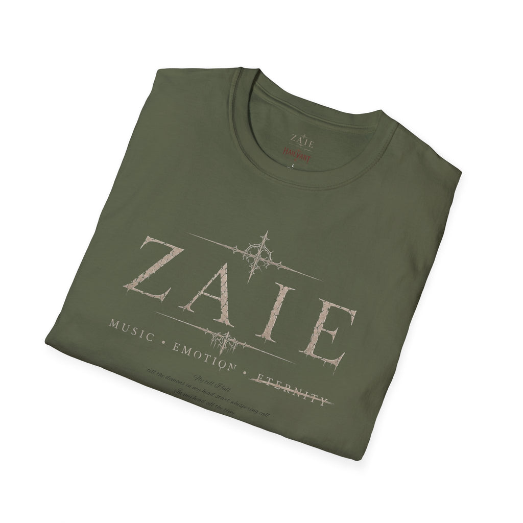 T-Shirt — Custom Memorial Photo Poem Back Print (Personalized Name & Verse)