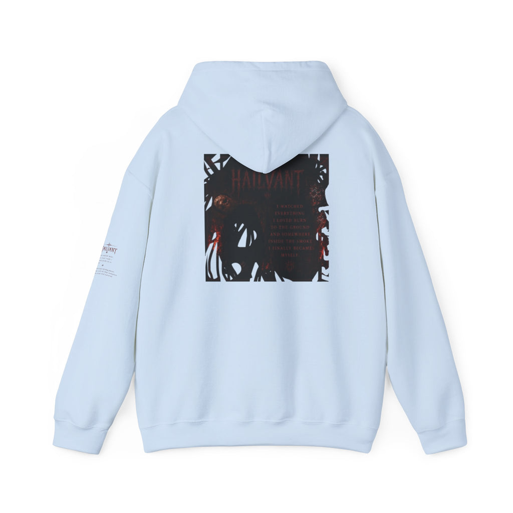 Hailvant Graphic Hoodie – Dark Gothic Band-Inspired Pullover
