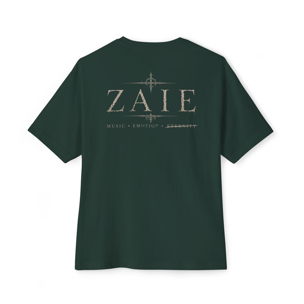 ZAIE Artistic Photo Graphic Tee — Vintage Poem Design