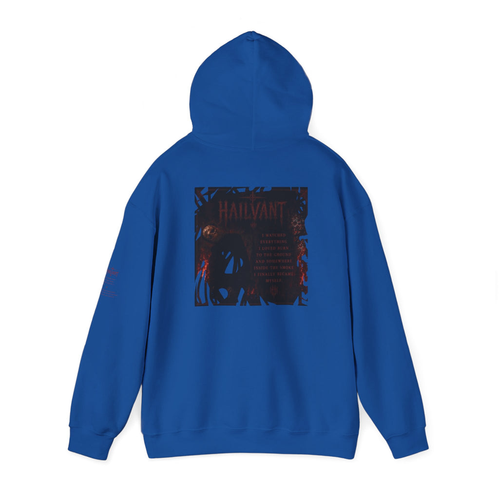 Hailvant Graphic Hoodie – Dark Gothic Band-Inspired Pullover