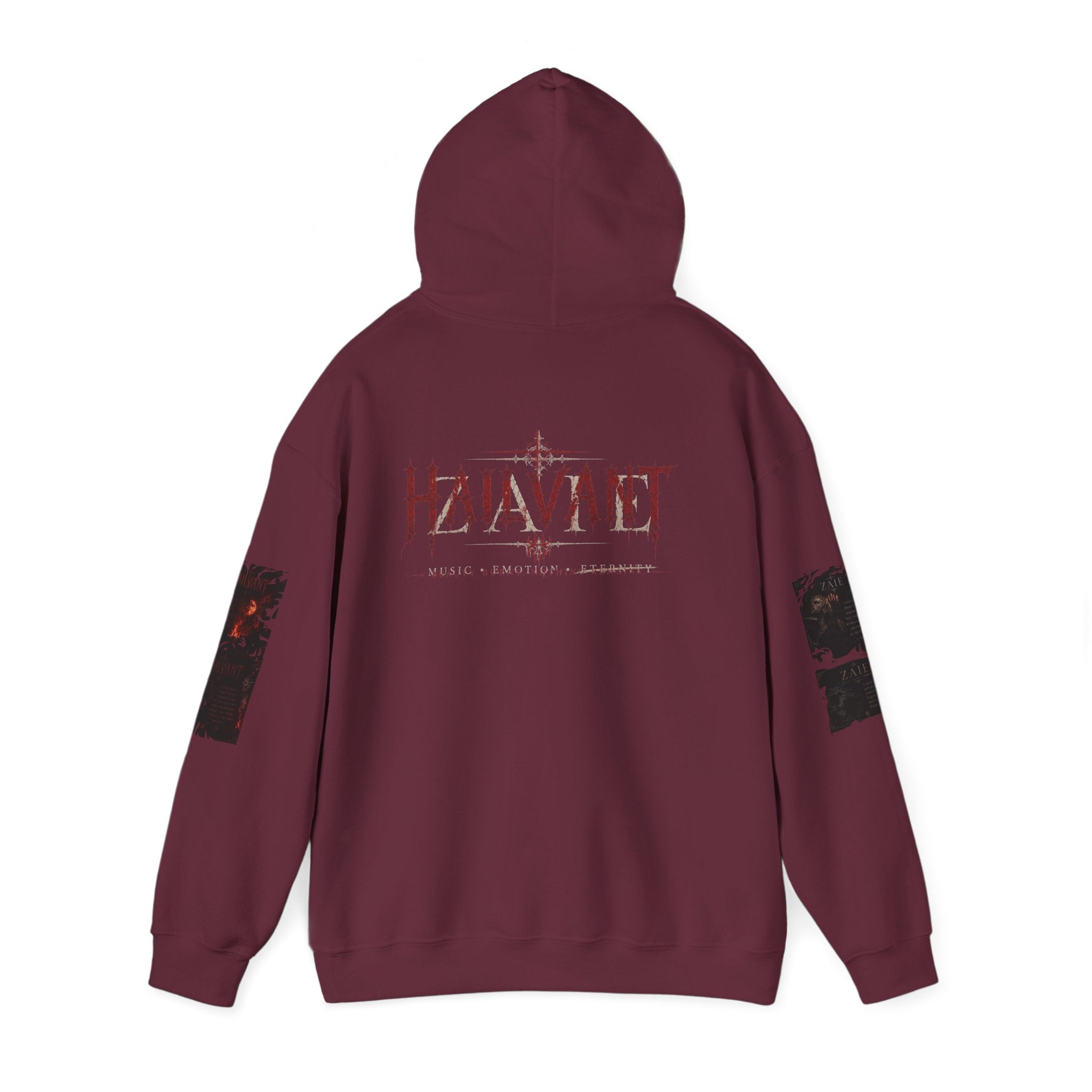 Hoodie — Hailvant & Zaie Dual-Quote Hoodie (Quotes from Both Sides)