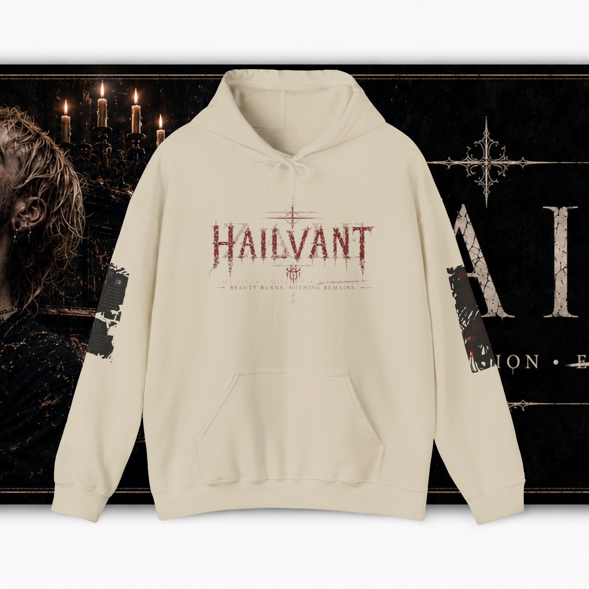 Hoodie — Hailvant & Zaie Dual-Quote Hoodie (Quotes from Both Sides)