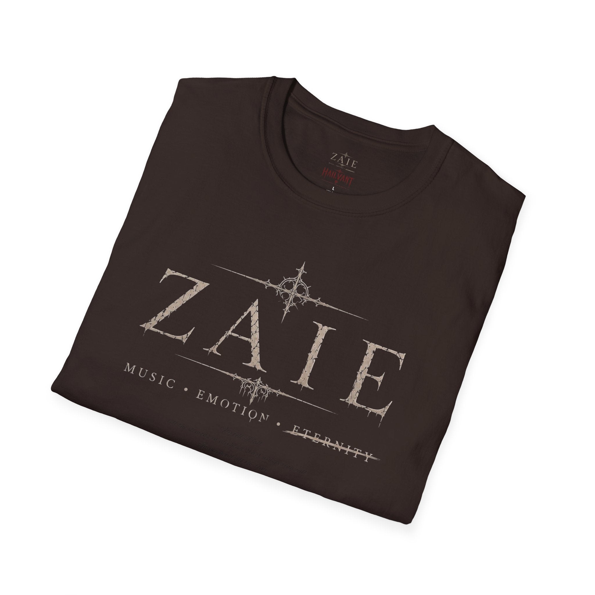T-Shirt — Custom Memorial Photo Poem Back Print (Personalized Name & Verse)