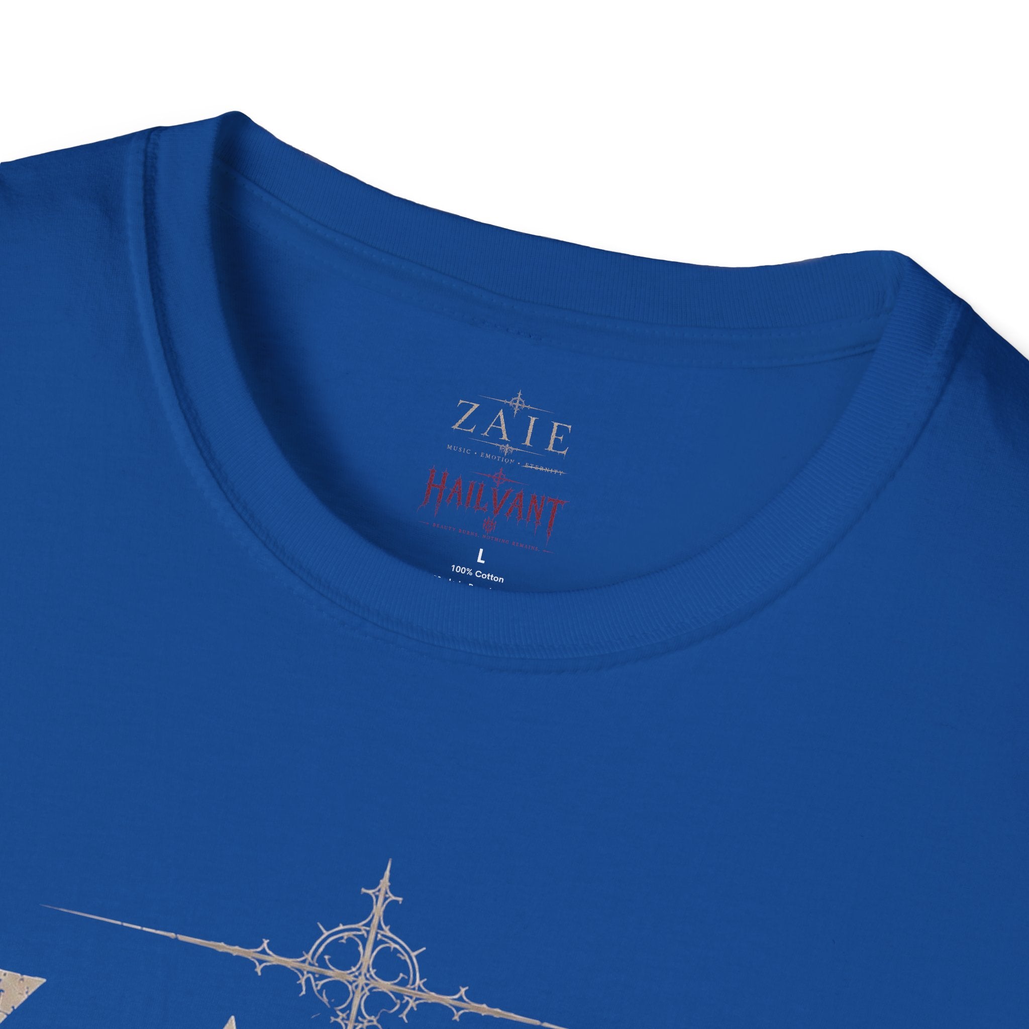 T-Shirt — Custom Memorial Photo Poem Back Print (Personalized Name & Verse)