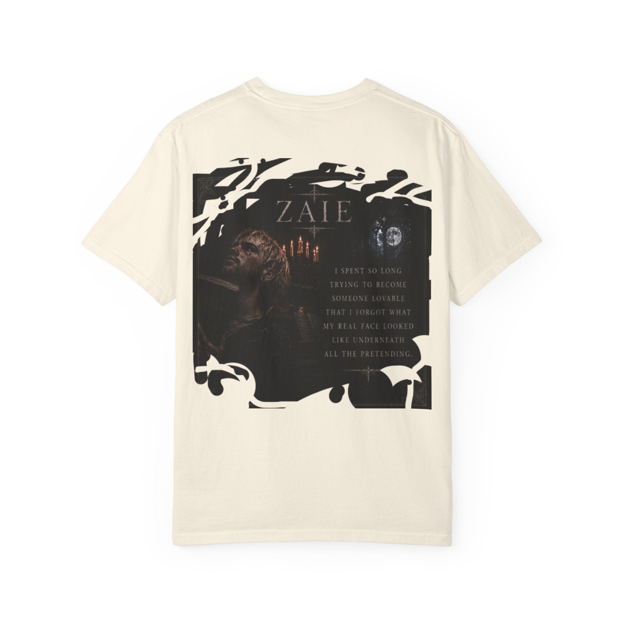 ZAIE Graphic T-Shirt — Lyric Art Band Tee