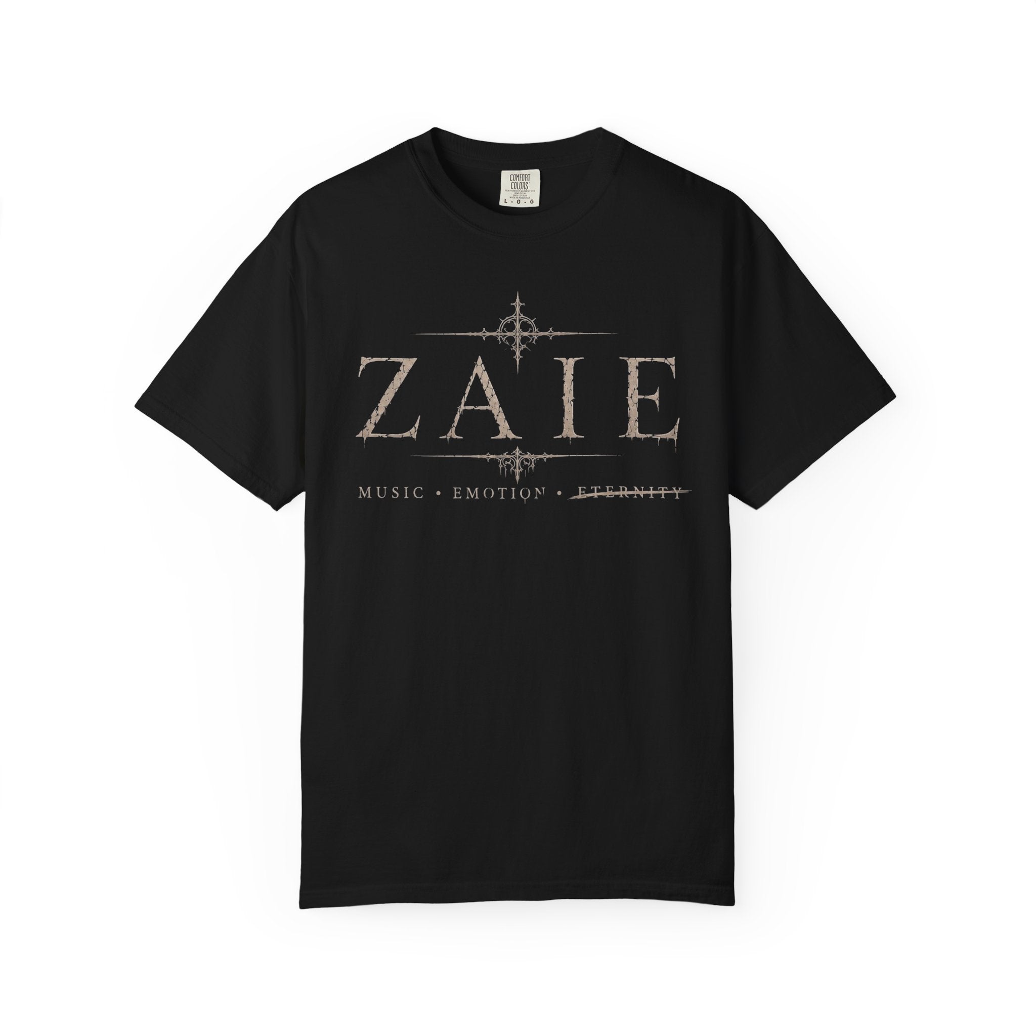 ZAIE Graphic T-Shirt — Lyric Art Band Tee