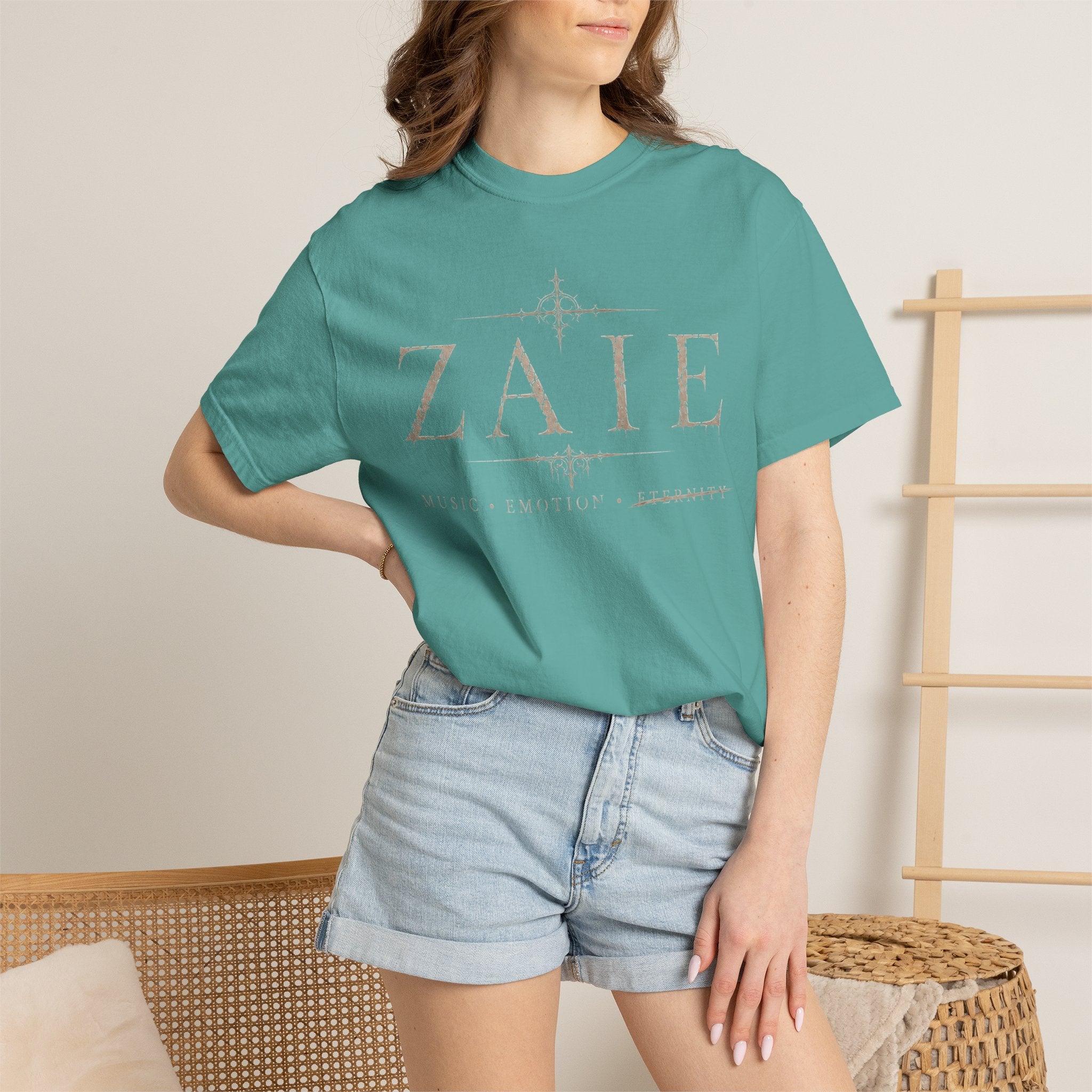 ZAIE Graphic T-Shirt — Lyric Art Band Tee