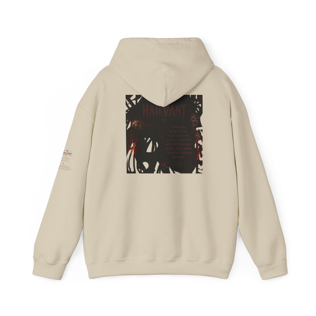 Hailvant Graphic Hoodie – Dark Gothic Band-Inspired Pullover
