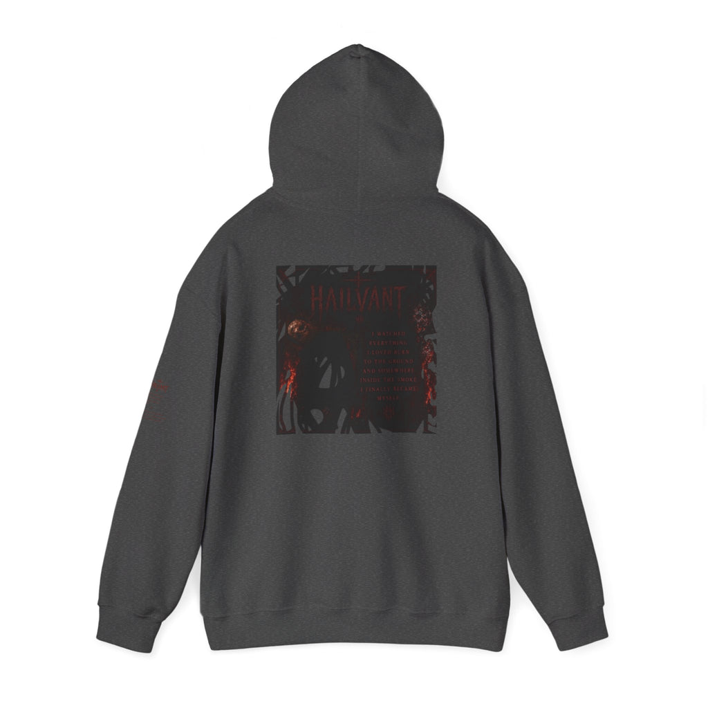 Hailvant Graphic Hoodie – Dark Gothic Band-Inspired Pullover