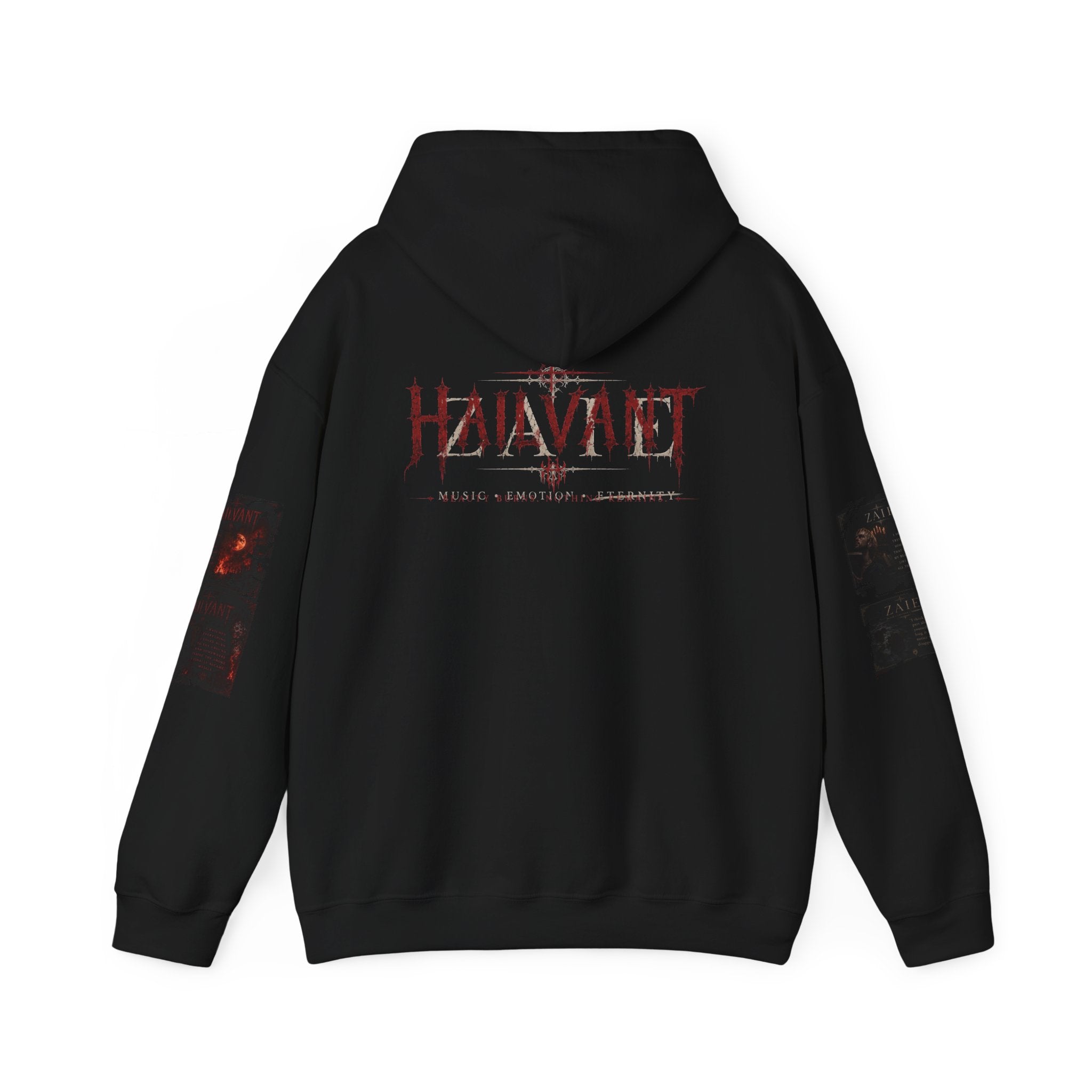 Hoodie — Hailvant & Zaie Dual-Quote Hoodie (Quotes from Both Sides)
