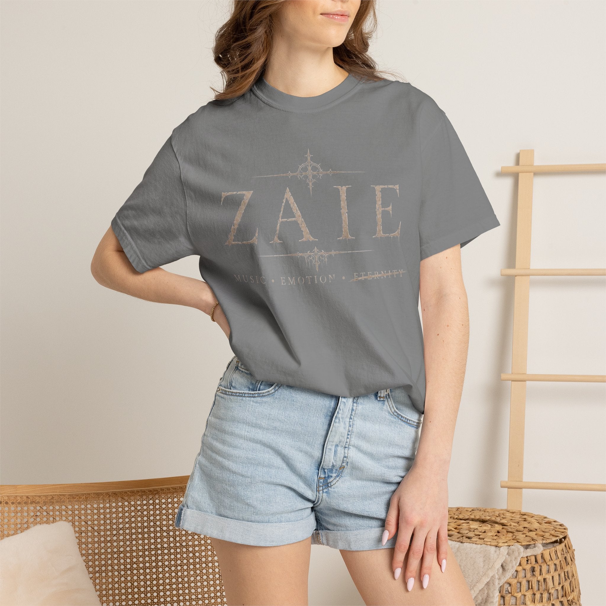 ZAIE Graphic T-Shirt — Lyric Art Band Tee