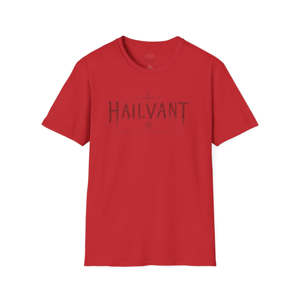 HailVant Graphic T-Shirt — Gothic Flame Backprint Tee
