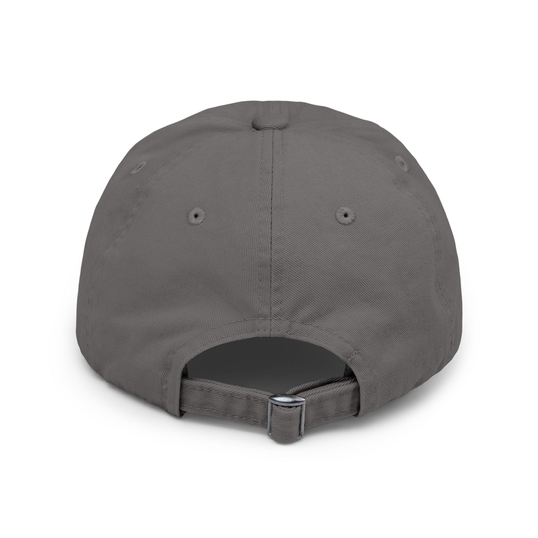 Distressed Black Patch Cap — Vintage ZATE Label Baseball Hat