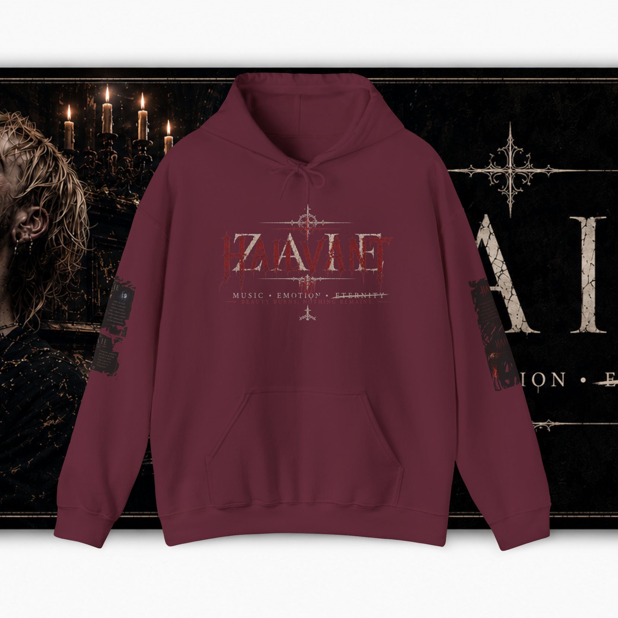 Hoodie — Hailvant & Zaie Dual-Quote Hoodie (Quotes from Both Sides)