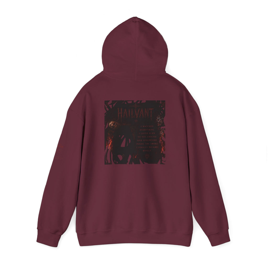 Hailvant Graphic Hoodie – Dark Gothic Band-Inspired Pullover