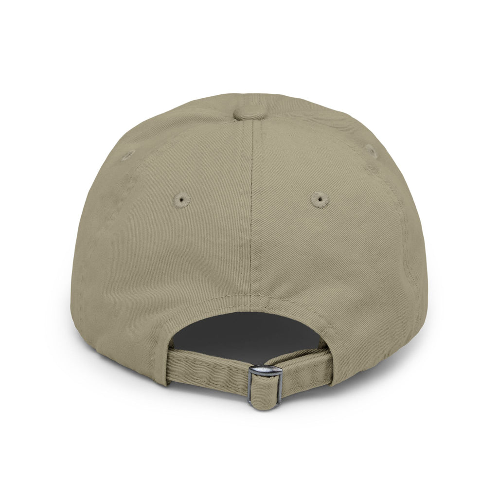 Distressed Black Patch Cap — Vintage ZATE Label Baseball Hat