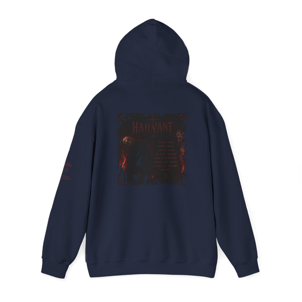 Hailvant Graphic Hoodie – Dark Gothic Band-Inspired Pullover