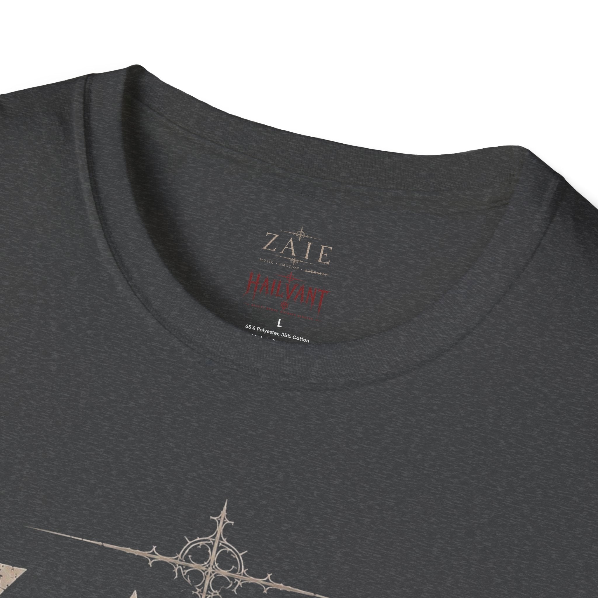 T-Shirt — Custom Memorial Photo Poem Back Print (Personalized Name & Verse)