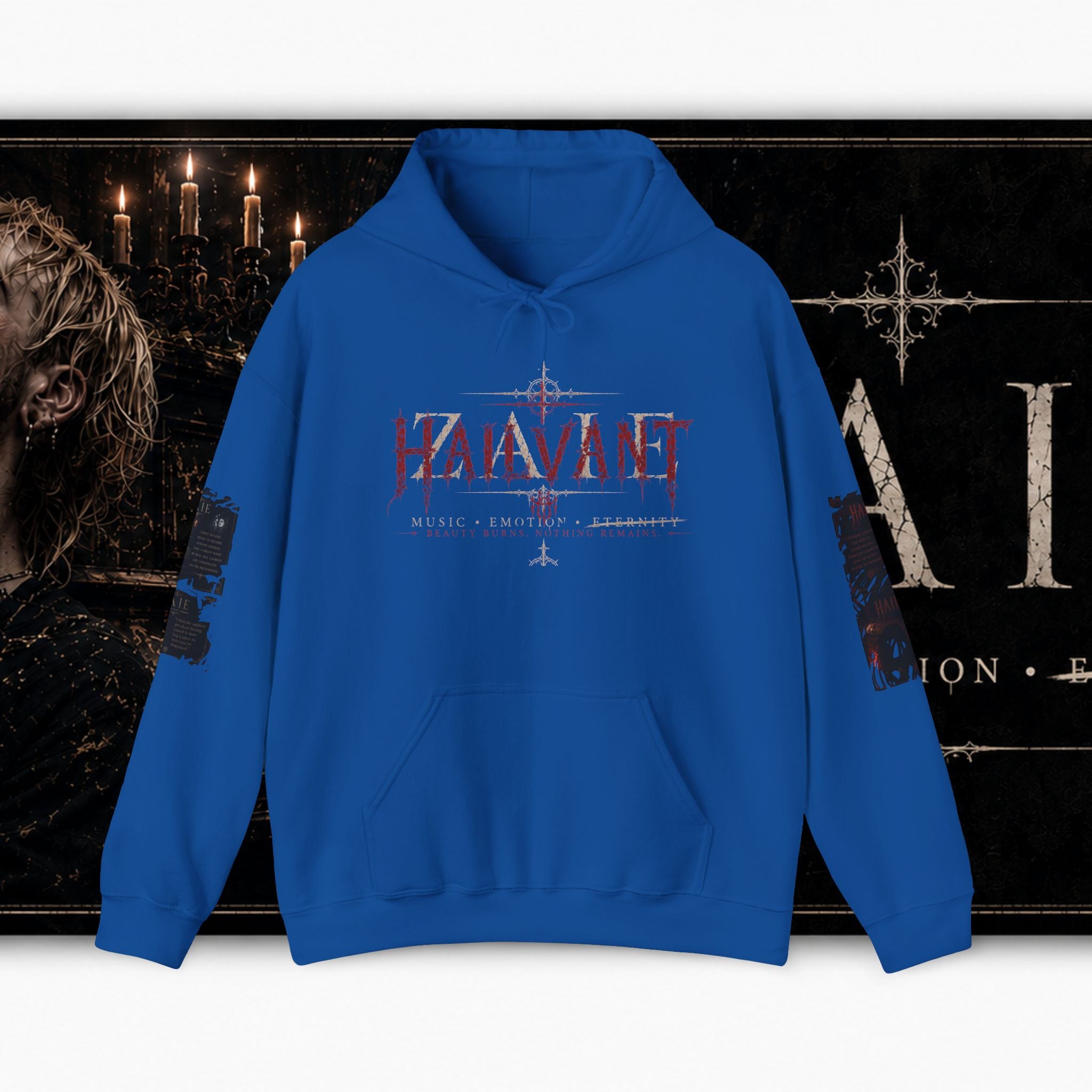 Hoodie — Hailvant & Zaie Dual-Quote Hoodie (Quotes from Both Sides)