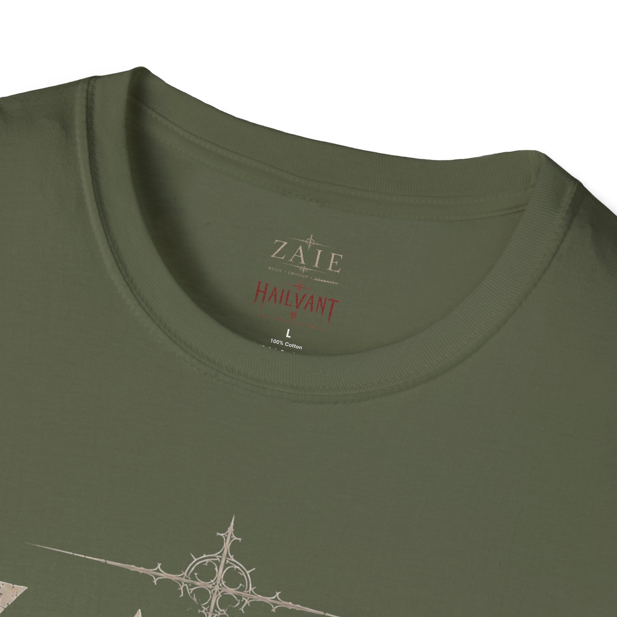 T-Shirt — Custom Memorial Photo Poem Back Print (Personalized Name & Verse)