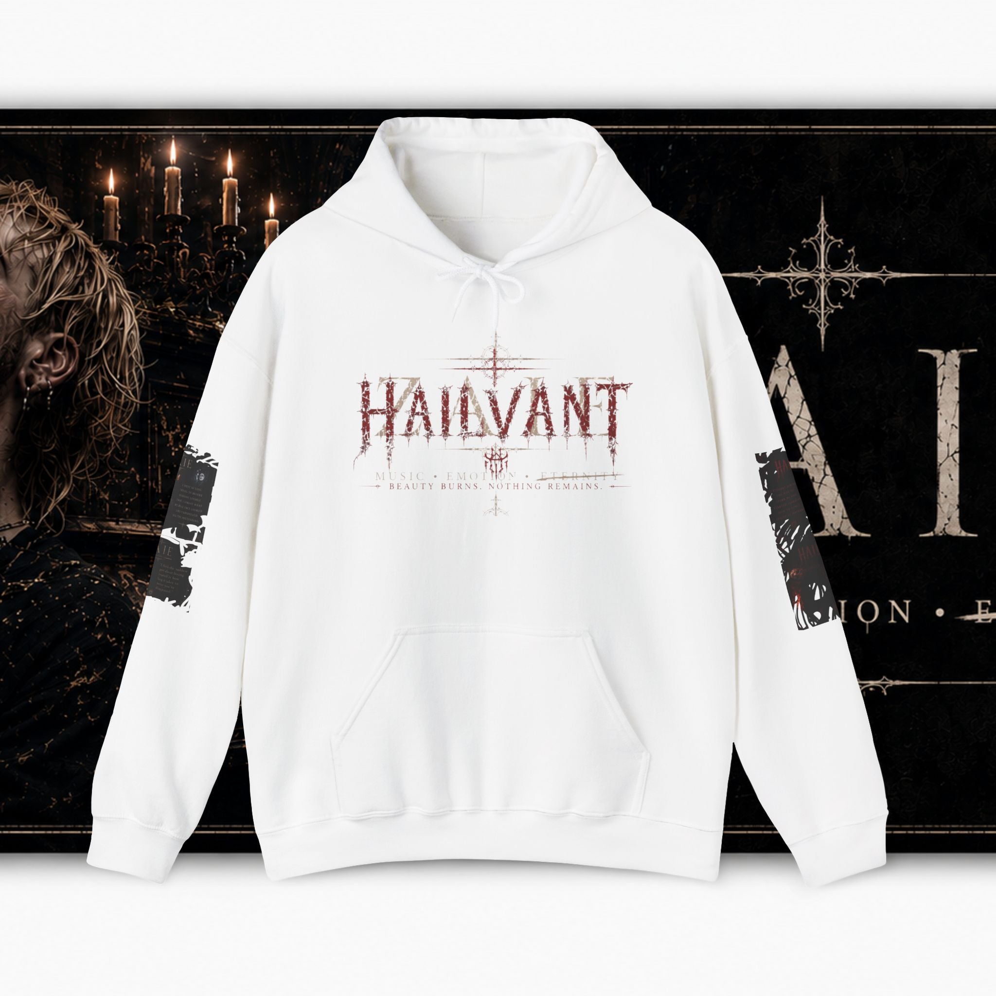 Hoodie — Hailvant & Zaie Dual-Quote Hoodie (Quotes from Both Sides)