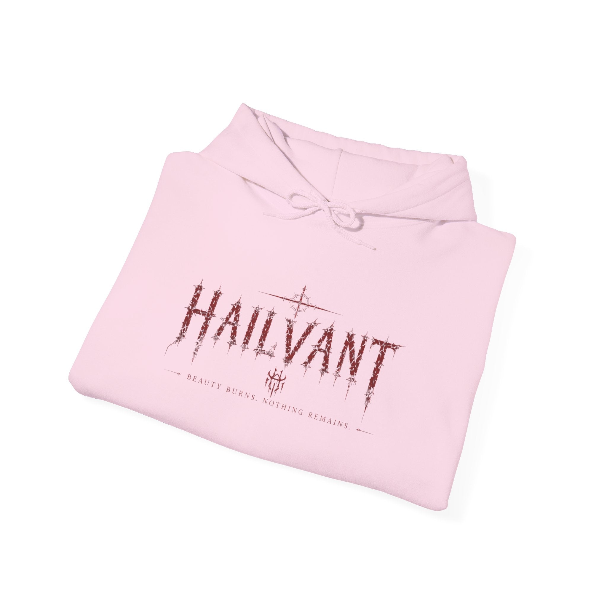 Hoodie — Hailvant Logo Graphic with Side Quote