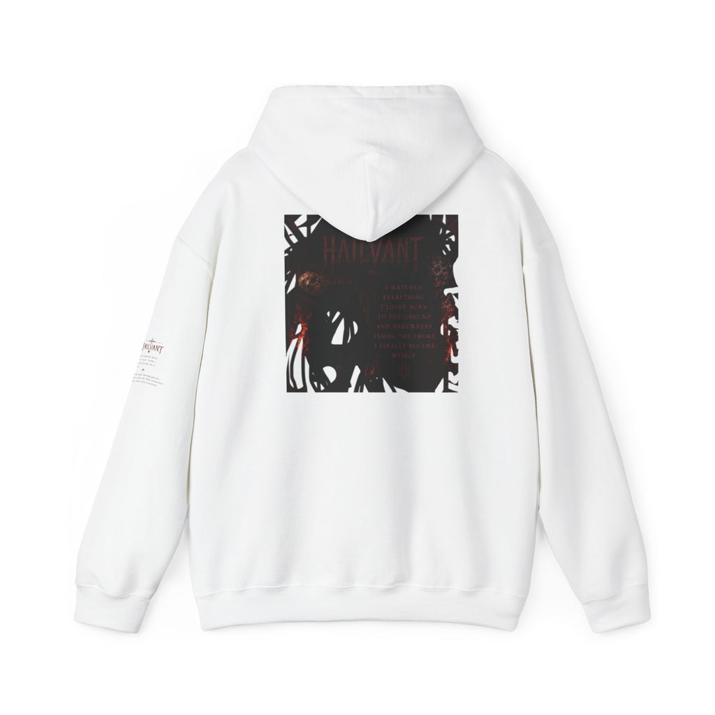 Hailvant Graphic Hoodie – Dark Gothic Band-Inspired Pullover