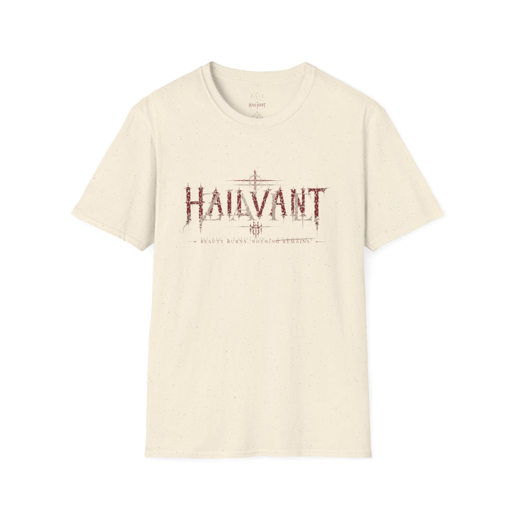 Zaie and Hailvant Band Tee — Vintage Gothic Logo Music T-Shirt