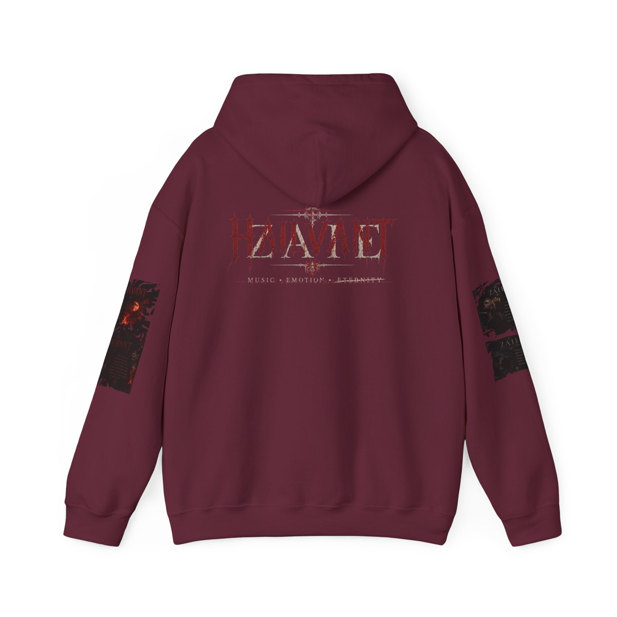 Hoodie — Hailvant & Zaie Dual-Quote Hoodie (Quotes from Both Sides)