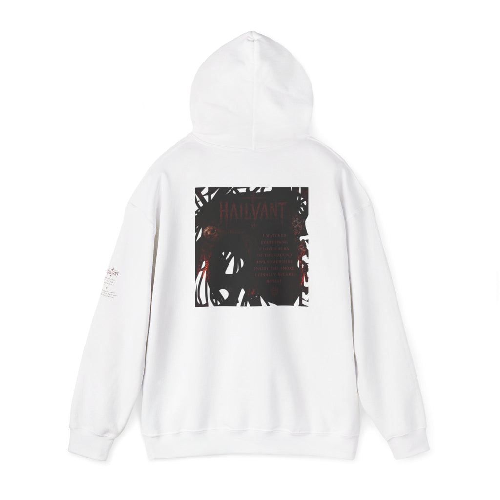 Hailvant Graphic Hoodie – Dark Gothic Band-Inspired Pullover