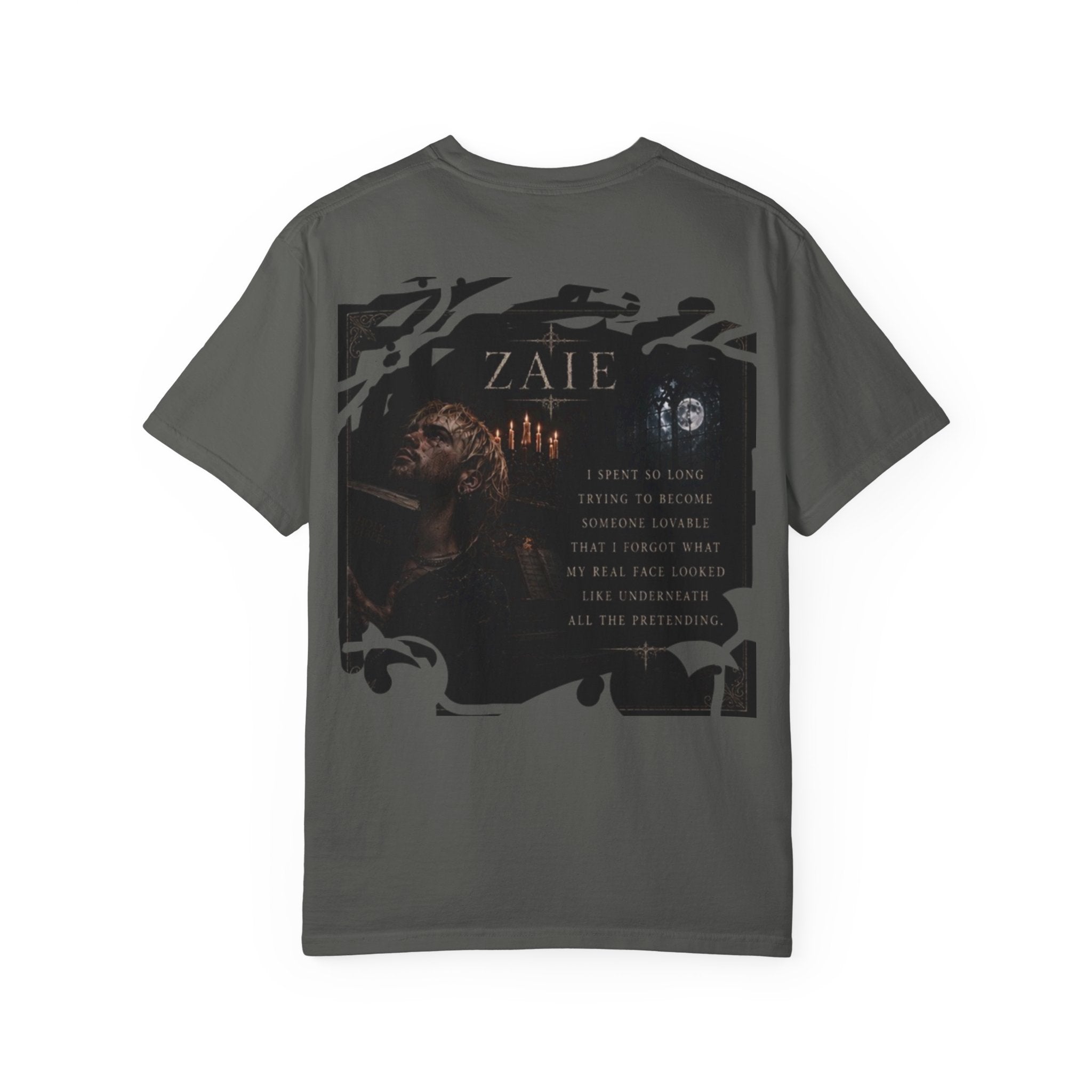 ZAIE Graphic T-Shirt — Lyric Art Band Tee