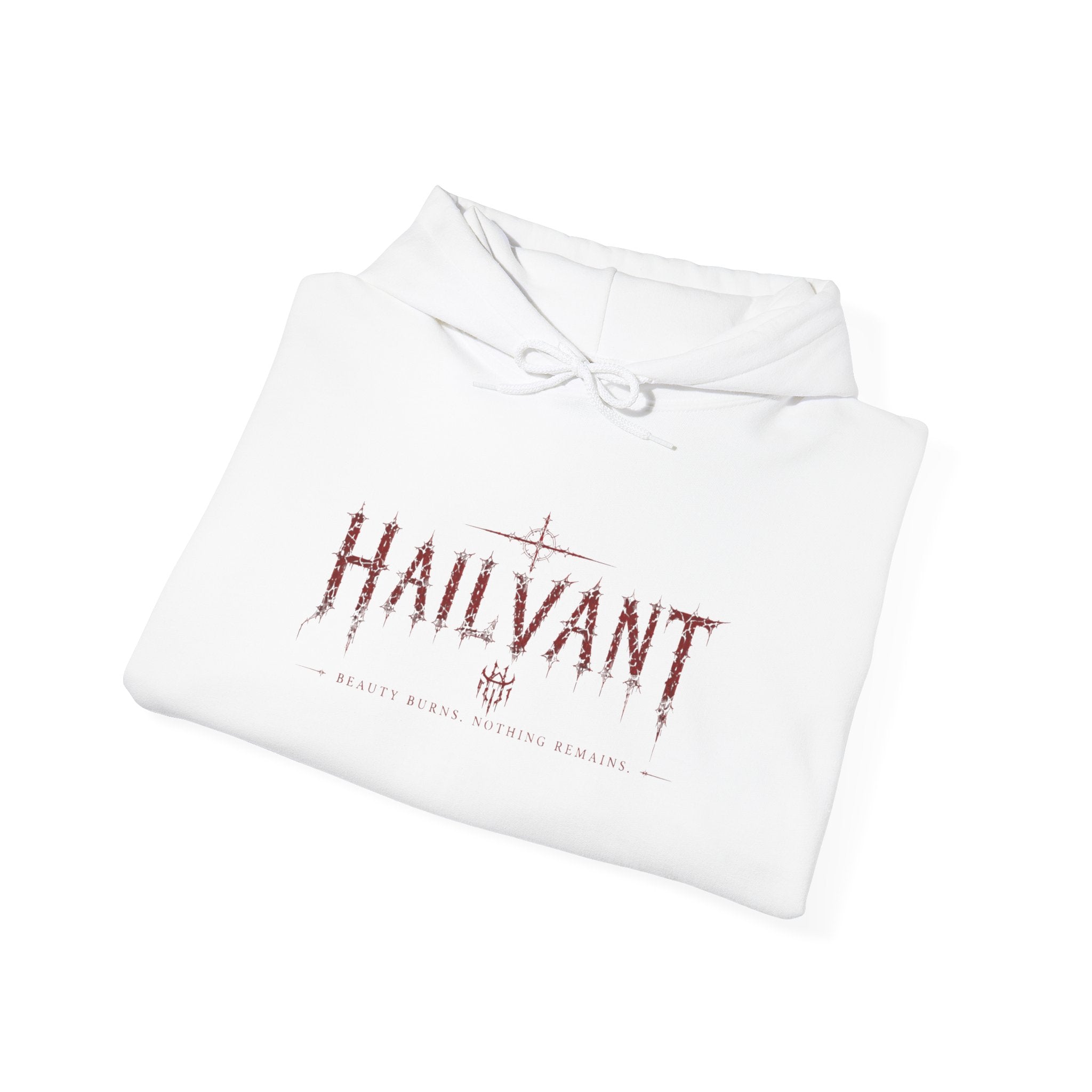 Hoodie — Hailvant Logo Graphic with Side Quote