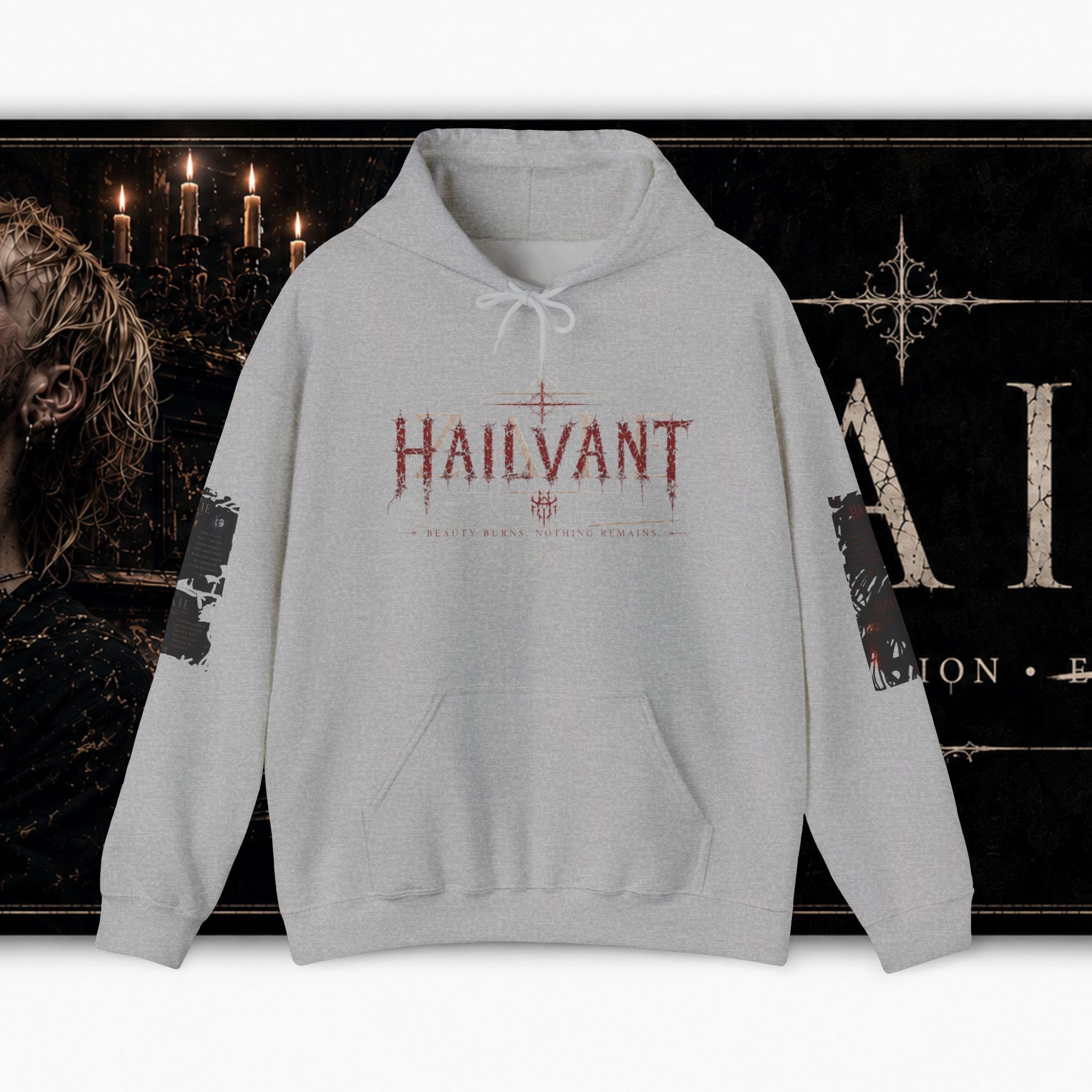 Hoodie — Hailvant & Zaie Dual-Quote Hoodie (Quotes from Both Sides)