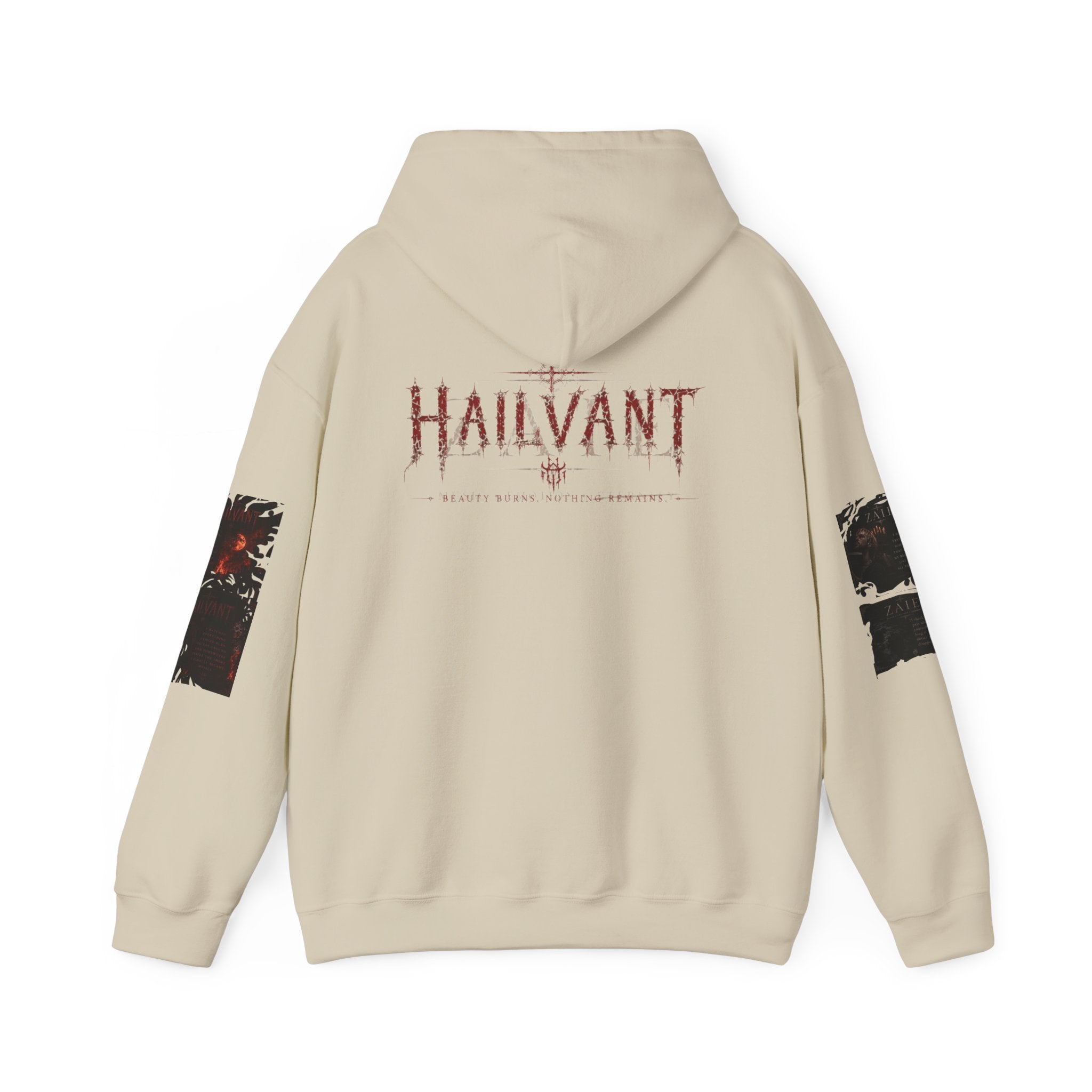Hoodie — Hailvant & Zaie Dual-Quote Hoodie (Quotes from Both Sides)