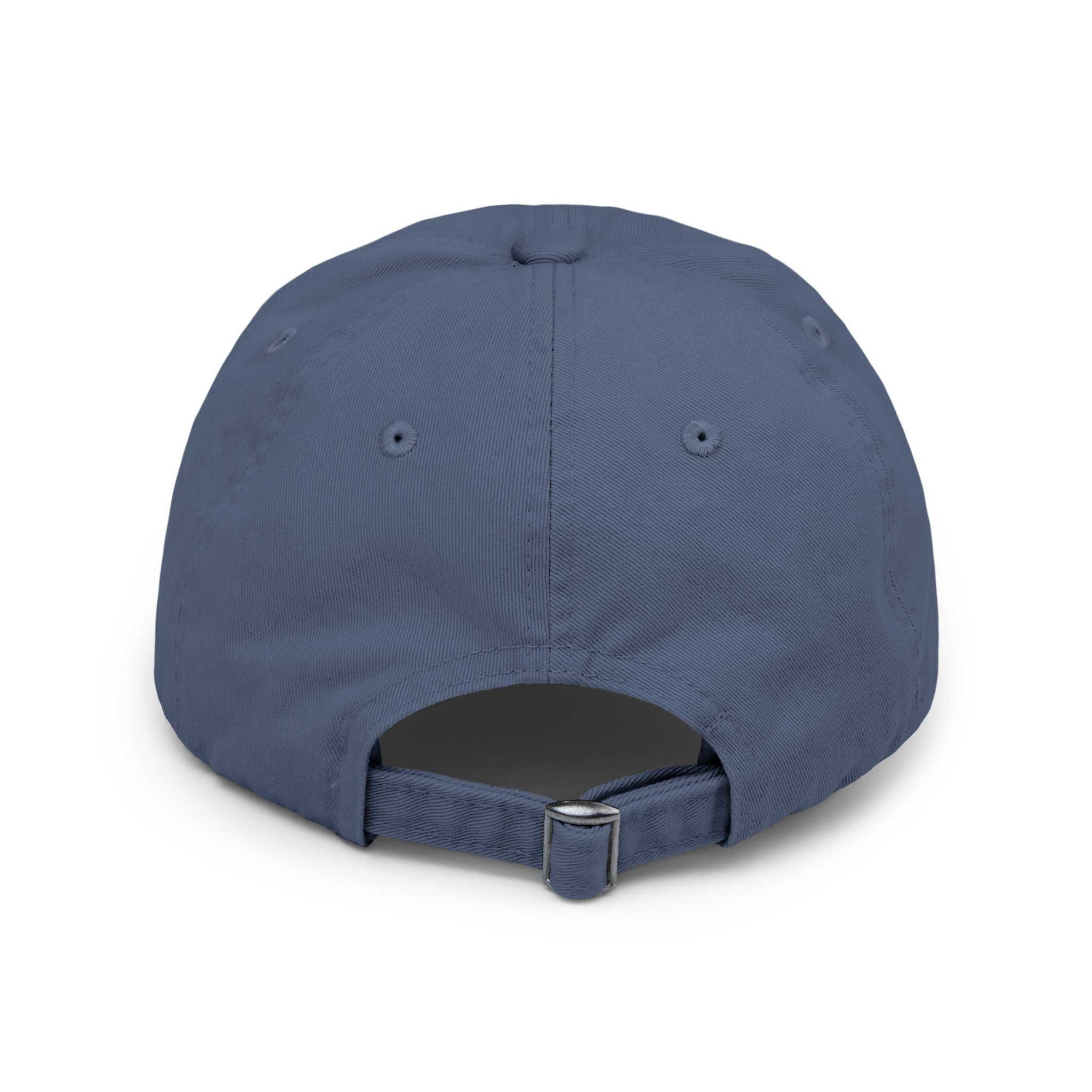 Distressed Black Patch Cap — Vintage ZATE Label Baseball Hat