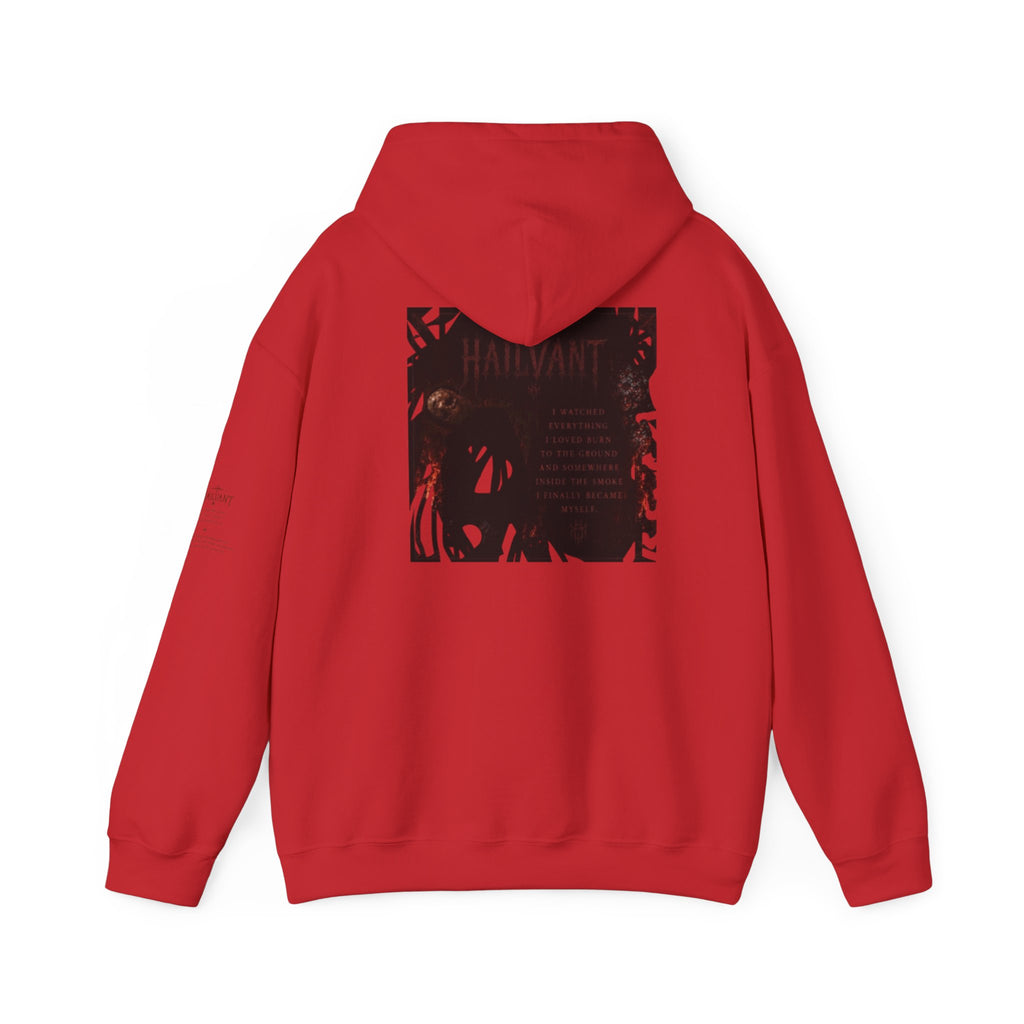 Hailvant Graphic Hoodie – Dark Gothic Band-Inspired Pullover