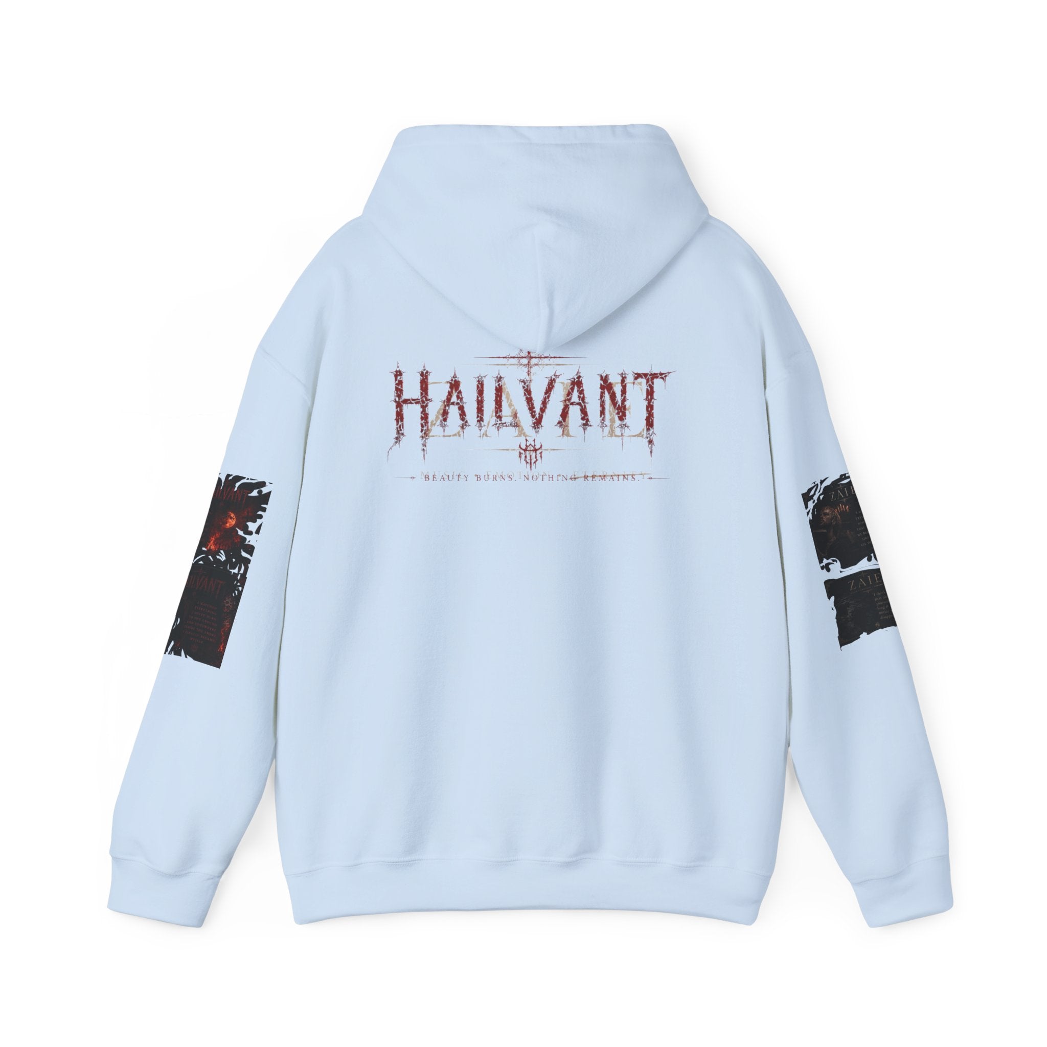 Hoodie — Hailvant & Zaie Dual-Quote Hoodie (Quotes from Both Sides)
