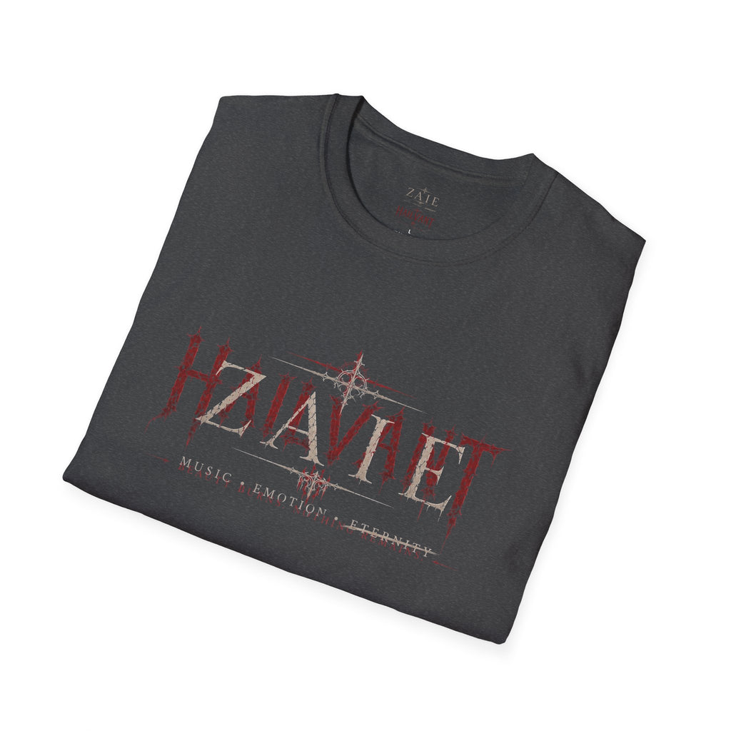 Zaie and Hailvant Band Tee — Vintage Gothic Logo Music T-Shirt