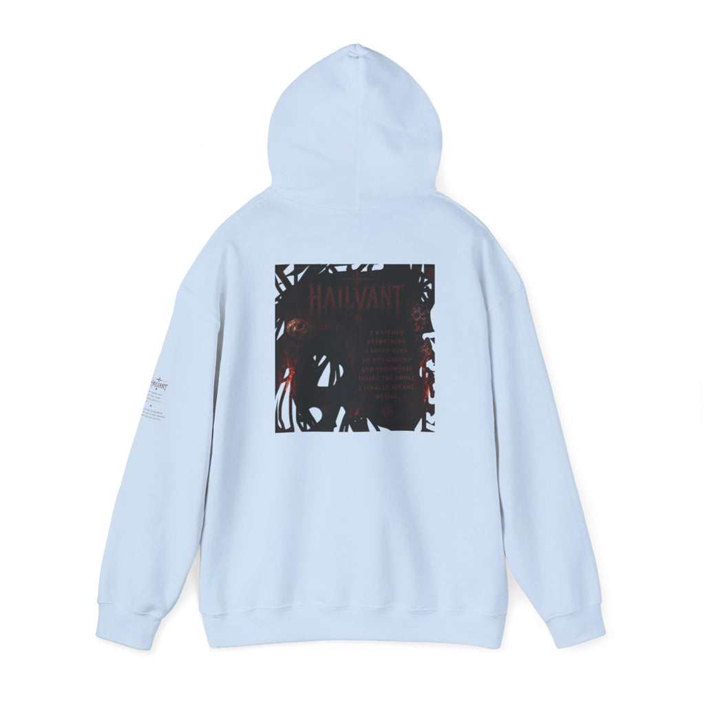 Hailvant Graphic Hoodie – Dark Gothic Band-Inspired Pullover