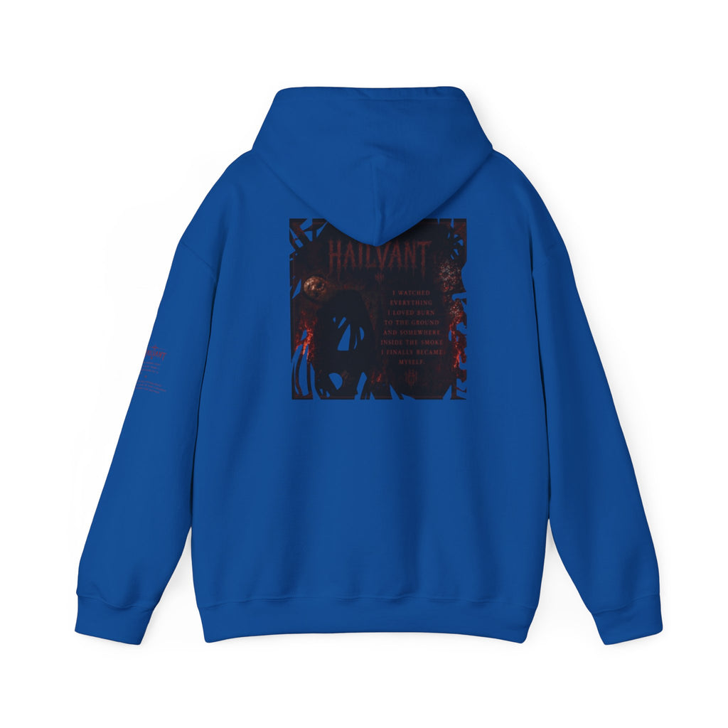 Hailvant Graphic Hoodie – Dark Gothic Band-Inspired Pullover
