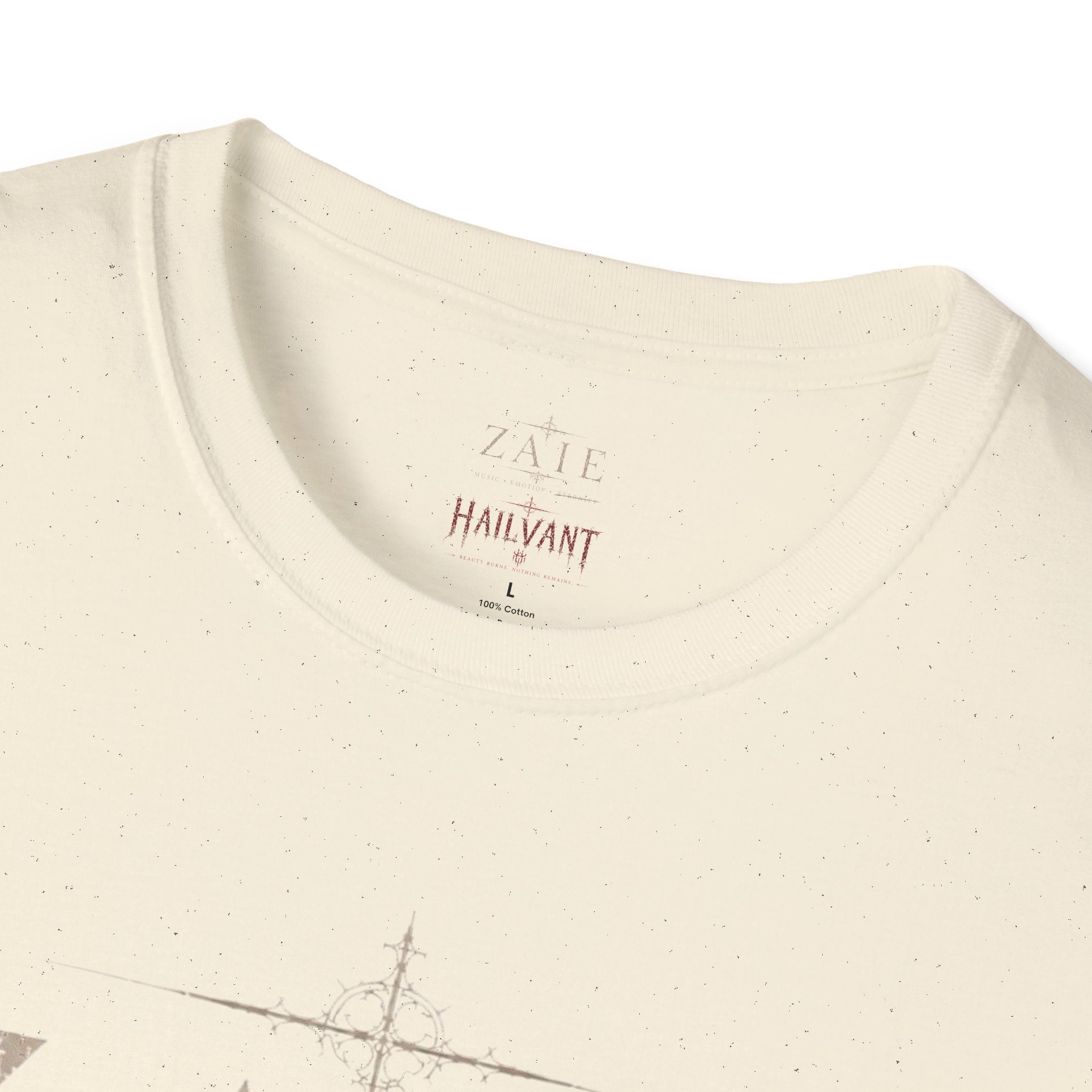 T-Shirt — Custom Memorial Photo Poem Back Print (Personalized Name & Verse)